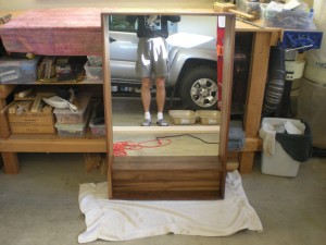 Mirror With Shelf - Finished1